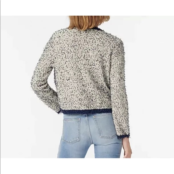 J. Crew Open Front Tweed jacket - Picture 2 of 9